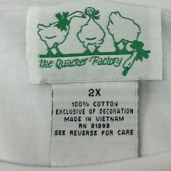 Quacker Factory Top 2x Sequin Beaded Snowman White Winter Holiday Long Sleeve - Picture 5 of 5